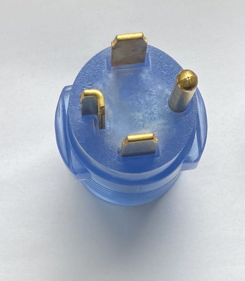 NEMA 14-30P to 5-15R 5-20R 6-15R 6-20R Compact 240V 30 Amp 4 Prong Male Plug to 240V 15 Amp 20 Amp 3 Prong Female Receptacle Outlet Generator Welder Dryer EV Charger Power Cord Adapter