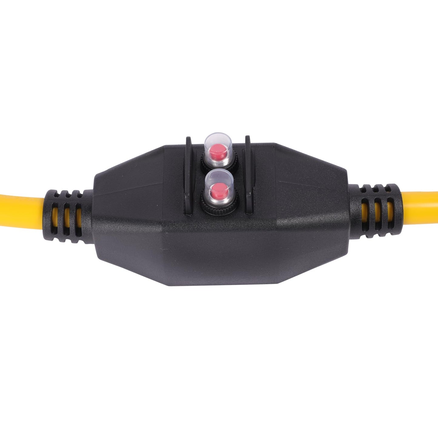 14-30P to 2 Outlet 14-30R Y Splitter 120V/240V 30 Amp 4 Prong Male Plug Female Receptacle Welder Welding Dryer Power Cord Adapter Adaptor Connector