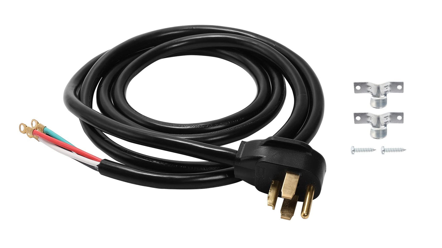 ONETAK 14-30 14-30P 4 Prong 10 Feet 10 AWG 120V/240V 30 Amp RV EV Dryer Cable Cord