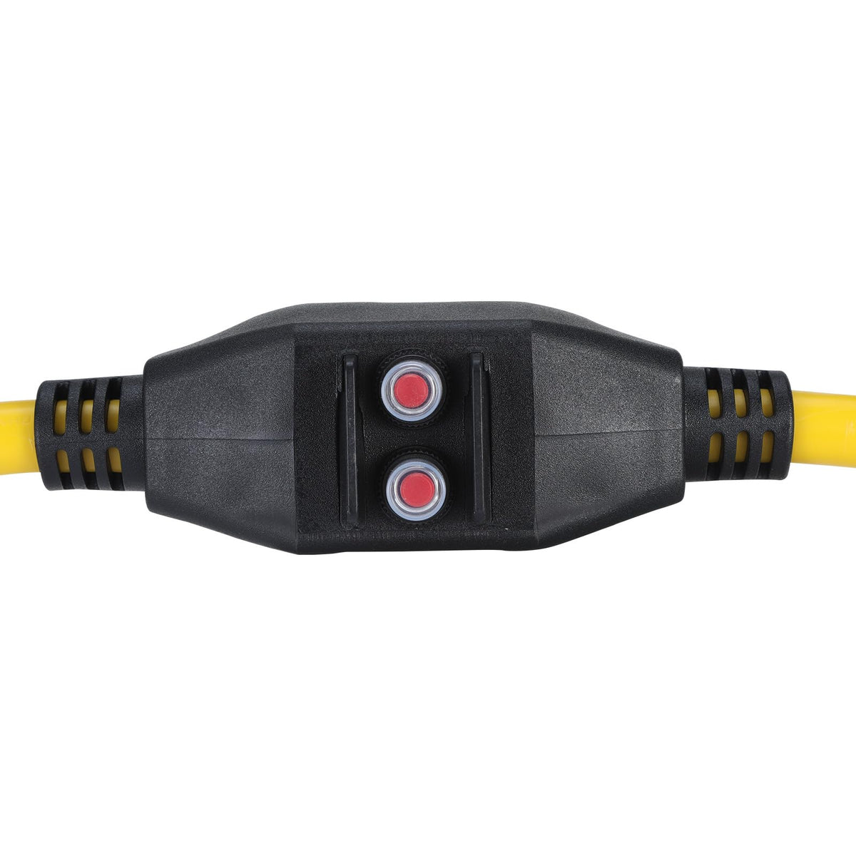 NEMA L14-30P to 4 Port 5-15R 5-20R L14-30R 3 Feet 5 Outlet Overload Current Protector 120/240V 30 Amp 4 Prong Twist Lock Male Plug to Female Receptacle Home Appliance RV Generator Power Cord Adapter