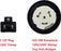 ONETAK NEMA 5-15P to SS2-50R Twist Lock 10 AWG 120V/240V Two Hots Bridged 15 Amp 4 Prong Male Plug Female Receptacle RV Generator Marine Shore Power Cord Adapter