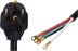 14-30 14-30P 4 Prong 10 Feet 10 AWG 120V/240V 30 Amp Dryer Cable Cord
