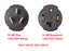 ONETAK NEMA 10-50P to 14-30R Compact 120V/240V 30 Amp Welder Welding Dryer Power Cord Adapter Adaptor Connector Connecter